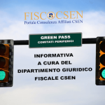Green Pass, informativa a cura del dipartimento giuridico fiscale Csen