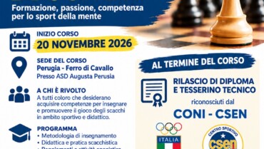 Corso Istruttore Scacchi